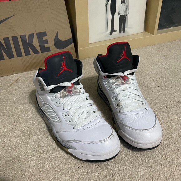 Air Jordan 5 Retro White Cement - Picture 1 of 8